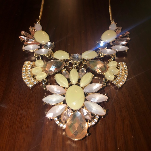 Pink & Gold STUNNING Necklace! - Picture 7 of 8